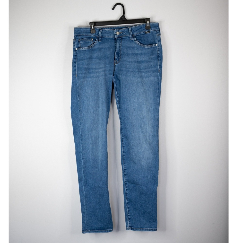 Mavi Emma Slim Boyfriend Womens 31/32 Blue Excellent Stretch Denim Jeans
